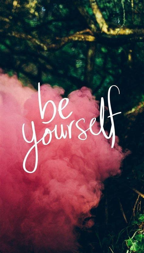 be yourself wallpaper hd